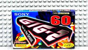Sony 901780375271 Gig 2 60 Vs Iii Type Ii Blank Cassette Tape 1 Sealed