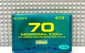 Sony 901780454204 Cdix-i 70 Type I Blank Cassette Tape 1 Sealed