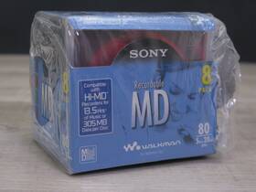 Sony 901780575626 Md Recordable Inch Walkman Mini-discs Blank New