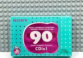 Sony 901780576012 Cdix-i 90 1999 Japan Type I Blank Cassette Tape 1 Sealed