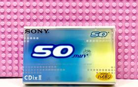 Sony 901780651498 Cdix-ii 50 2000 Japan Type Ii Blank Cassette Tape 1 Sealed