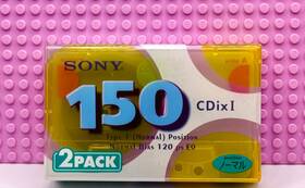 Sony 901780653447 Cdix I 150 Twin Pack 2000 Japan Type Cassette Tapes 2 Sealed