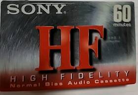 Sony 987872231300 C-60hfc Hi-fi Recording 60 Minute Audio Cassettes - Lot Of 5 Nisp