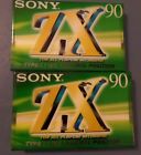 C-90zkxa Sony New Sealed Lot Of Zx Normal Position Blank Audio