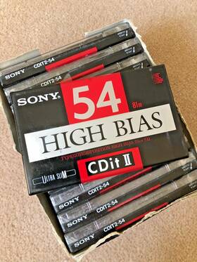 Cdit-54 Sony Lot Of 11 Sealed