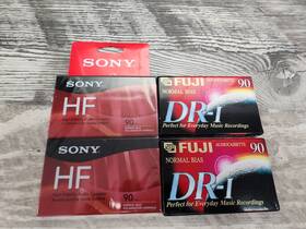 D2345 Sony Lot Of Fuji Hf High Fidelity Audio Cassettes 90 Minutes Sealed 4