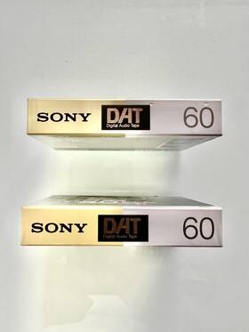 Dt-60rn Sony Dat Cassete Digital Tape New Sealed Japan 2 Tapes