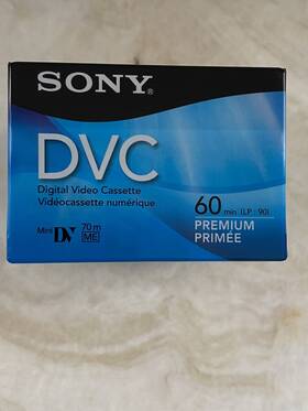 Dvm60prr Sony Lot Of 5 Dv Mini Dvc 60 Min Digital Video Cassette Tapes Premium