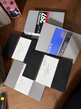 Ksp-30 Sony 5 Used High Quality Video Cassette Tapes For U-matic 1980s Info