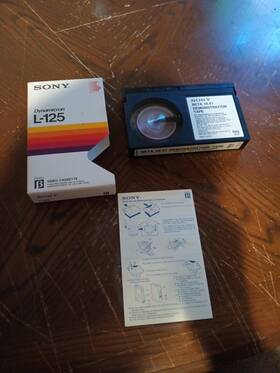 L-125 Sony Beta Demonstration Tape