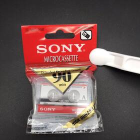 Mc-90b Sony Mc90b Microcassette High Durability 90 Minutes New In Package Sealed Japan