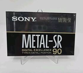 Mtl-sr100c Sony New Sealed Metal Sr 90 Cassette Tape