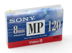 P6-120mpb Sony 8mm Mp 120 Video 8 P6-120mp Ntsc Cassette Sealed Brand New