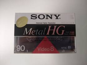 P6-90hg Sony Video 8 Blank Cassette Tape Lot Of 6 Metal Hg X 5 For 8mm Camcorders Sealed