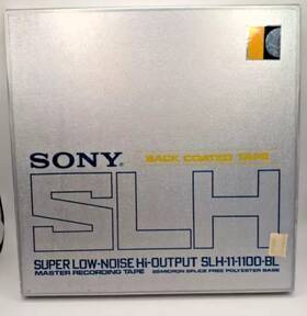 Slh-1-1100blmaster Sony Slh-1-1100bl Recording Tape 25micron Splice Free Polyester Based