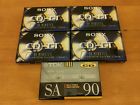 Sa90 Sony Tdk 5 New Sealed High Bias Type Ii Blank Audio Cassette Tapes Cd-it 94 027242442030