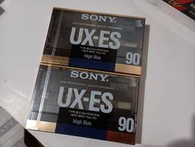 Ux-ex90 Sony Ux-es 90 Type Ii High Bias Cassette Tape New Sealed