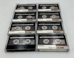 Ux-s60 Sony 8 Used Type Ii High Bias Audio Cassette