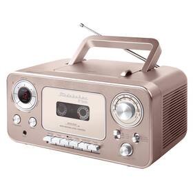 Sb2135btrg Studebaker Portable Stereo Cd Player With Bluetooth Am/fm Radio And Cassette Pla