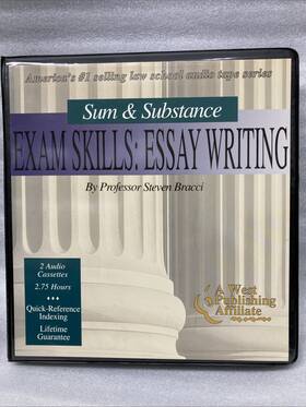 1577930304 Sum & Substance And Exam Skills Essay Writing By Steven Bracci Cassettes