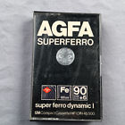 Superferro 90 6 Agfa Vintage Audio Cassette Germany Version Hifi