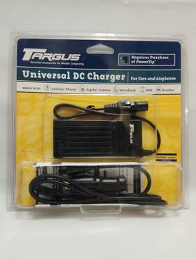 Targus 092636105303 Universal Dc Charger For Cars And Airplanes Power On The Go