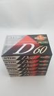Td60 Tdk Lot Of Blank Cassette Tapes High Output Minute Ieci