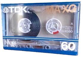 Max60 Tdk 020356210700 Ma-x 60 Metal Type Iv Cassette Tape Brand New Sealed