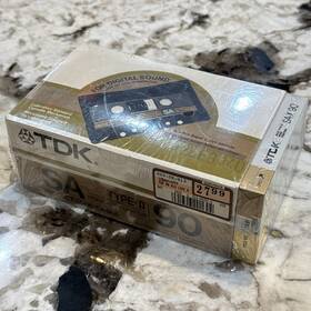 Tdk 020356221409 10 Pack Factory Sealed Cassette Audio Sa-x 90 Type Ii Min Rare Nos