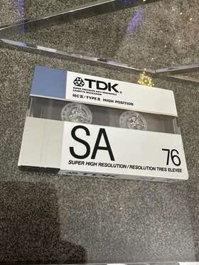 Tdk 020356228002 Sa 76 Super Avilyn Cassette