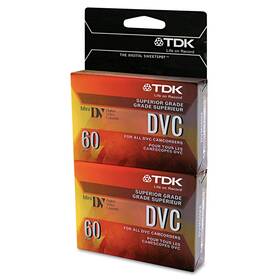 60-minute Tdk 020356386306 Mini Dvc Tapes 2 Pack