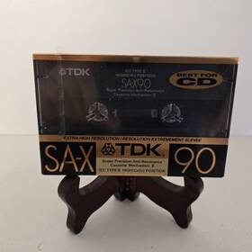 Tdk 074763202101 Sa-x 90 For Cd Audio Cassette Blank Tape Sealed Made In Japan Type Ii