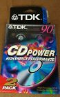 Tdk 2 X Cd Power 110 High Bias Sealed Type Ii Blank Audio Cassette Tapes Japan 020356293109
