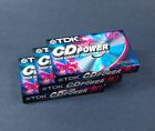 Tdk 3 Cd Power High Bias 90 Min Cassette Tapes 020356292904