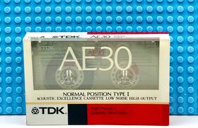 Tdk 902030006679 Ae 30 Vs Ii Type I Blank Cassette Tape 1 Sealed