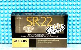 Tdk 902030006815 Sr 22 Type Ii Blank Cassette Tape 1 Sealed