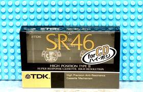 Tdk 902030006822 Sr 46 Type Ii Blank Cassette Tape 1 Sealed