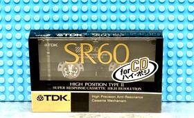 Tdk 902030006853 Sr 60 Type Ii Blank Cassette Tape 1 Sealed