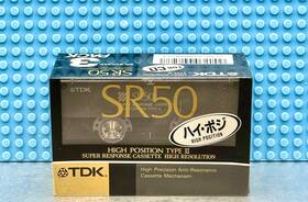 Tdk 902030008277 Sr 50 Three Pack Type Ii Blank Cassette Tapes 3 Sealed