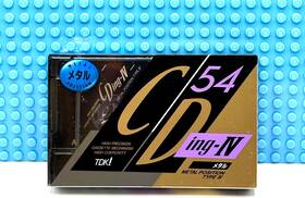 Tdk 902030011581 Cding Iv 46 1991 Japan Type Blank Cassette Tape 1 Sealed