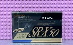 Tdk 902030014049 Sr-x 50 Vs. Iii Type Ii Blank Cassette Tape 1 Sealed
