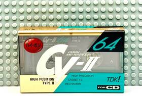 Tdk 902030014681 Cv Ii 64 Type Blank Cassette Tape 1 Sealed