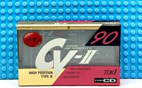 Tdk 902030014704 Cv Ii 90 Type Blank Cassette Tape 1 Sealed