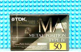 Tdk 902030016074 Ma 50 Type Iv 1992 Blank Cassette Tape 1 Sealed