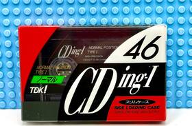 Tdk 902030016234 Cding I 46 1991 Japan Type Cassette Tape 1 Sealed