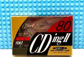 Tdk 902030016319 Cding Ii 80 1992 Japan Type Cassette Tape 1 Sealed