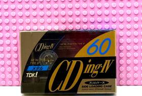 Tdk 902030016425 Cding Iv 60 1992 Japan Type Blank Cassette Tape 1 Sealed