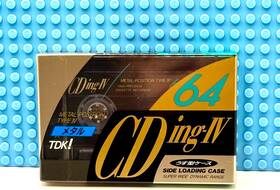 Tdk 902030016432 Cding Iv 64 1992 Japan Type Blank Cassette Tape 1 Sealed