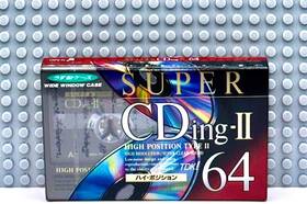 Tdk 902030016500 Super Cding Ii 64 Type Vs Blank Cassette Tape 1 Sealed