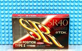 Tdk 902030017545 Sr 40 Vs. Iv Type Ii Blank Cassette Tape 1 Sealed